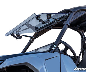 Yamaha Wolverine RMAX Scratch Resistant Flip Windshield