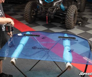 Polaris RZR XP Turbo Custom Cage Windshield Kit