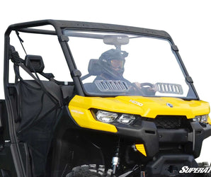 Can-Am Defender Scratch Resistant Vented Full Windshield