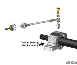 Remote Grease Line for SuperATV Carrier Bearings