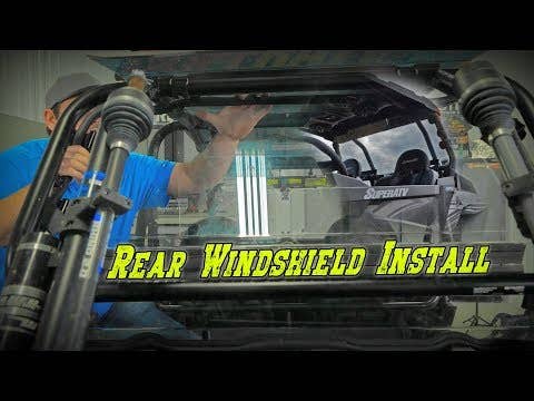 Polaris RZR XP 1000 Rear Windshield