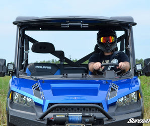 Polaris Ranger XP 900 Scratch Resistant Flip Windshield