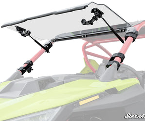Polaris RZR Pro R Scratch-Resistant Flip Windshield