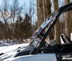 Polaris RZR Trail S 1000 Scratch-Resistant Flip Windshield