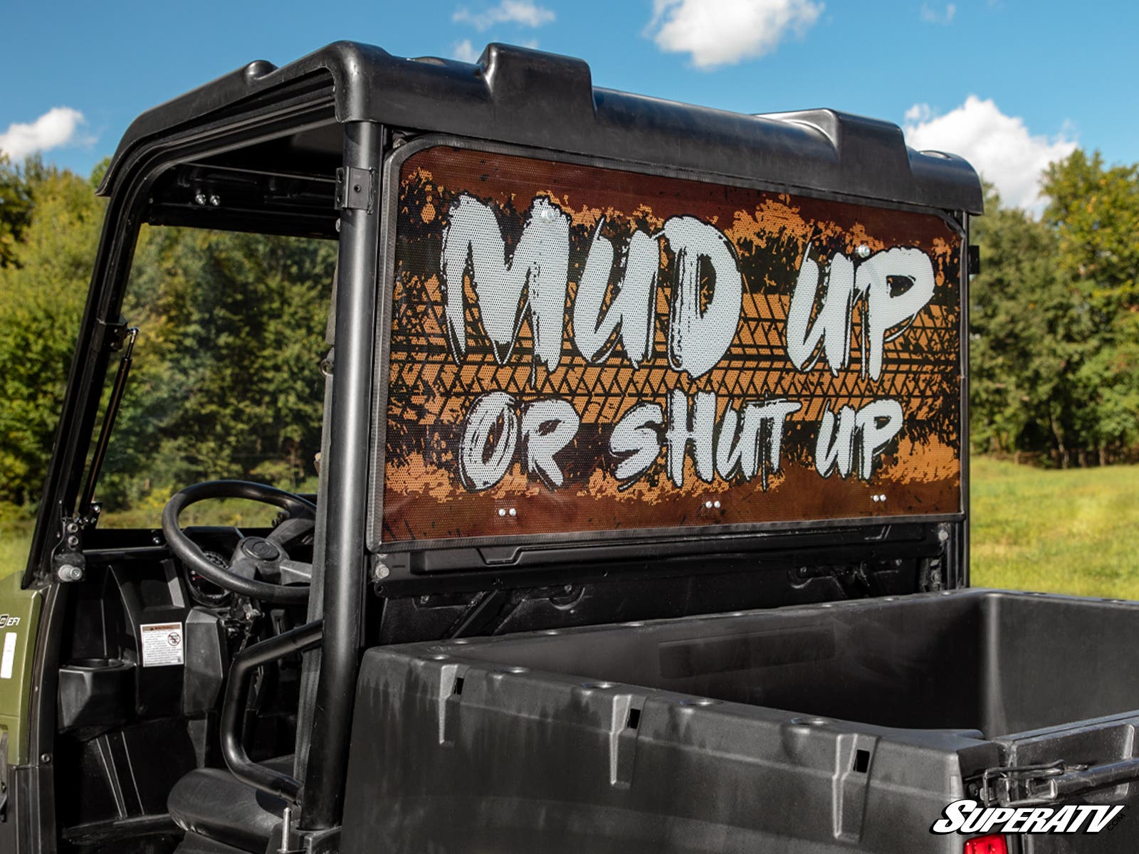 Polaris Ranger Midsize Rear Windshield (2015+)