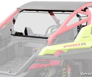 Polaris RZR Pro R Rear Windshield