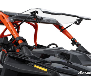 Polaris RZR Pro R Scratch-Resistant Flip Windshield