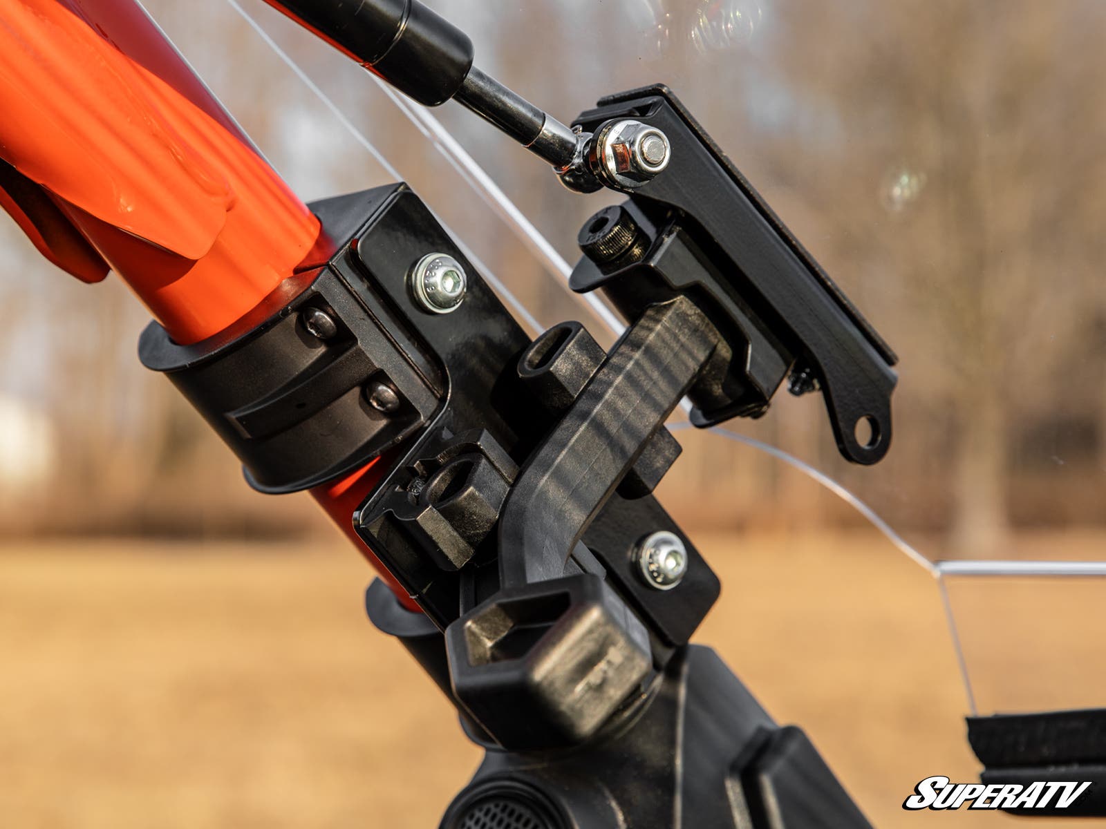 Polaris RZR Pro R Scratch-Resistant Flip Windshield