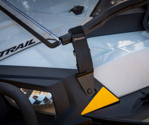 Polaris RZR Trail S 900 Scratch-Resistant Flip Down Windshield