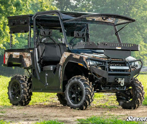 Tracker 800SX Scratch-Resistant Flip Windshield