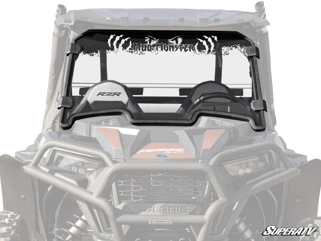 Polaris RZR XP Turbo Scratch-Resistant Full Windshield