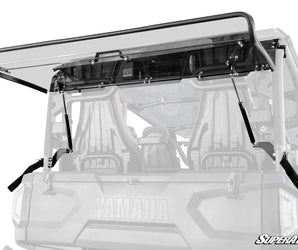Yamaha Wolverine RMAX4 1000 Scratch-Resistant Rear Flip Windshield